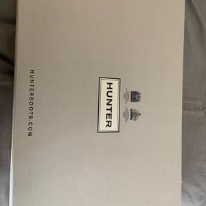 Hunter matte-black original rain boot